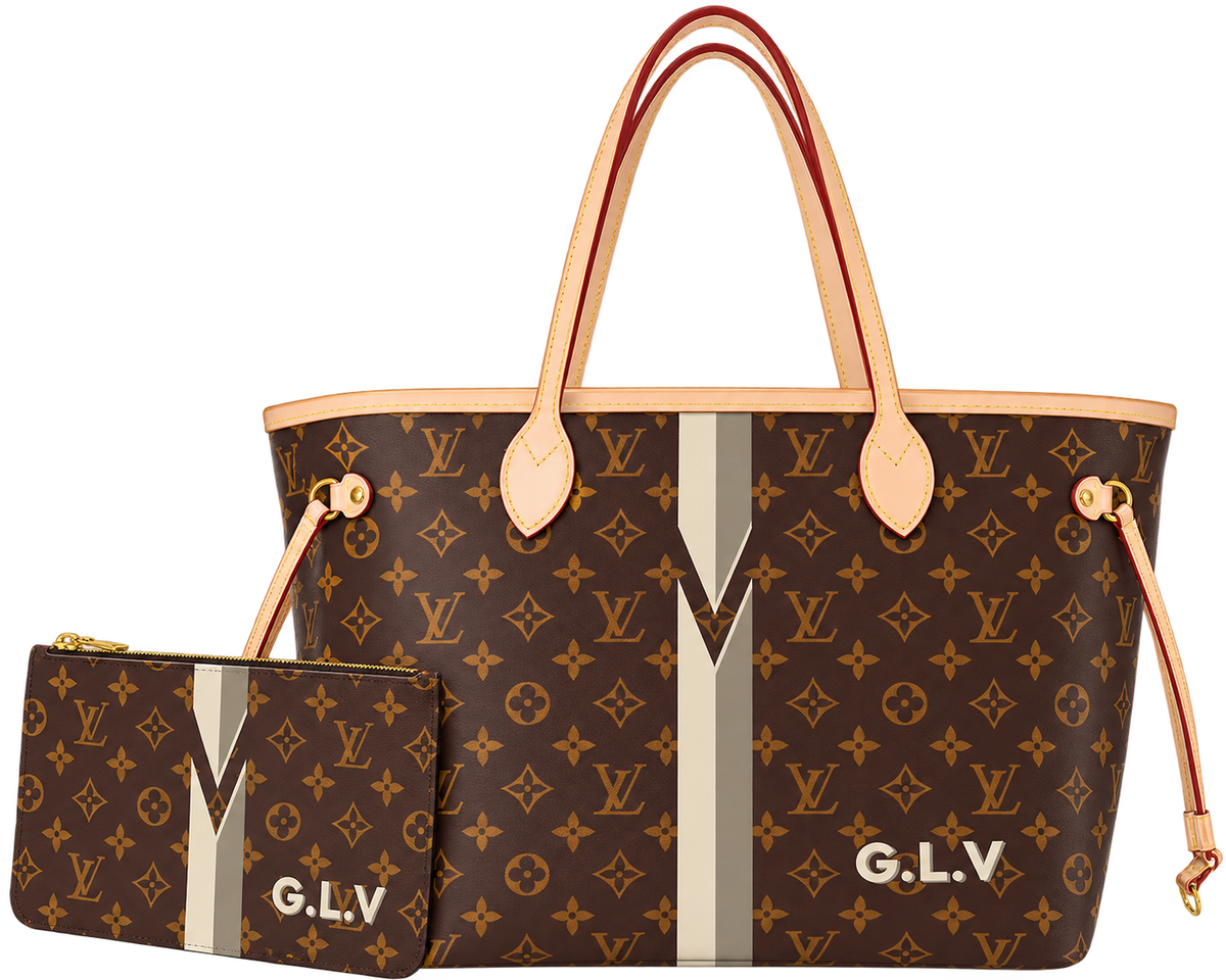 Mon Monogram Neverfull MM Tote Bag